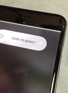 Classic sign of touch IC disease...the gray flickering bar at the top of the screen