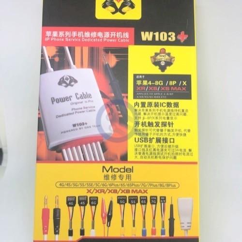 iPhone 4/4S/5/5C/5S/SE/ 6/6+/6S/6S+/7/7+/8/8+/X/XR/XS/XS Max DC Power Supply Battery Cable - Image 5