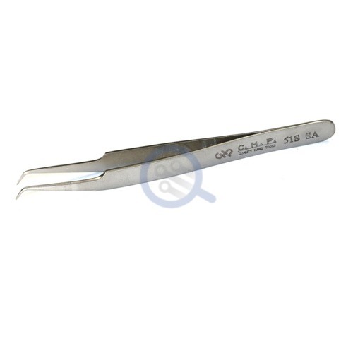 These are strong, but thicker than the 5B-SA curved tweezers. I like them when I need some strength with my tweezers, like grabbing a bigger chip. They're not super thick, so you can really use these in place of the 5B-SA.