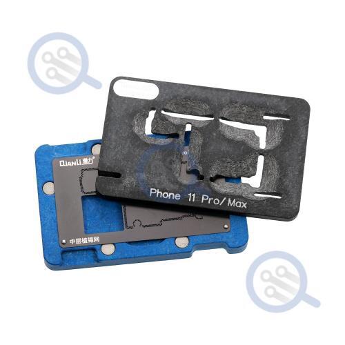 Qianli Middle Layer Reballing Jig and Stencil for iPhone 11 Pro/11 Pro Max - Image 6
