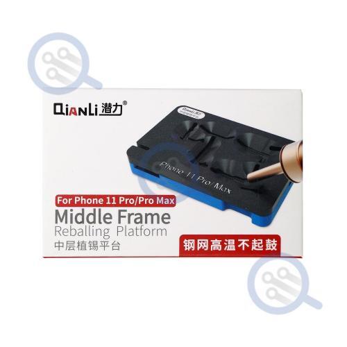 Qianli Middle Layer Reballing Jig and Stencil for iPhone 11 Pro/11 Pro Max