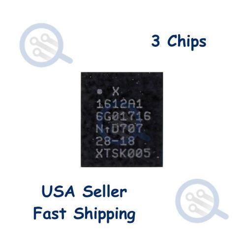 1612A1 iPhone Charging Chip (U6300, Hydra) 8 Plus X XS Max XR SE 2020 (3 Chips)